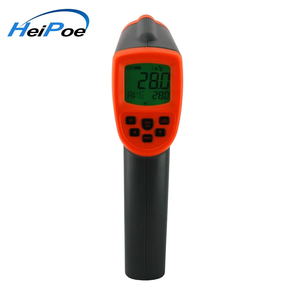 

Non-Contact 20:1 LCD IR Infrared thermometer Temperature gun tester -18~1350C (0~2462F)