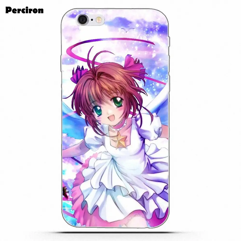 Мягкая коробка для звонков Xiaomi Redmi Note 2 3 3S 4 4A 4X 5 5A 6 6A Pro Plus Sakura Card Captor