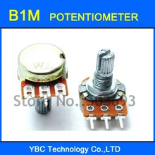 20 штук B1M 15 мм 3 Шпильки поворотного потенциометра
