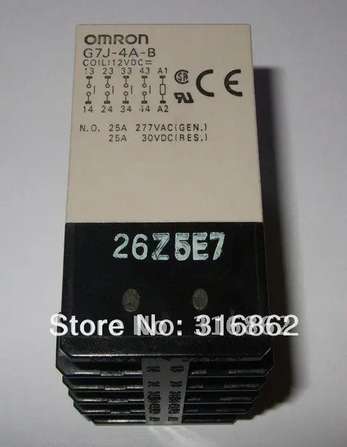 

G7J-4A-B-12VDC G7J-4A-B-DC12V G7J-4A-B-12V RELAY ORIGINAL Free Shipping