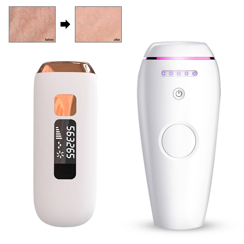 

500000 Flash Mini Handheld Laser Epilator For Whole Body Hair Removal Permanent Painless IPL Laser Hair Remover Machine