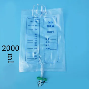 

15 pcs 1000ml/2000ml elderly urinary bag disposable drainage bags urine collectorSZ