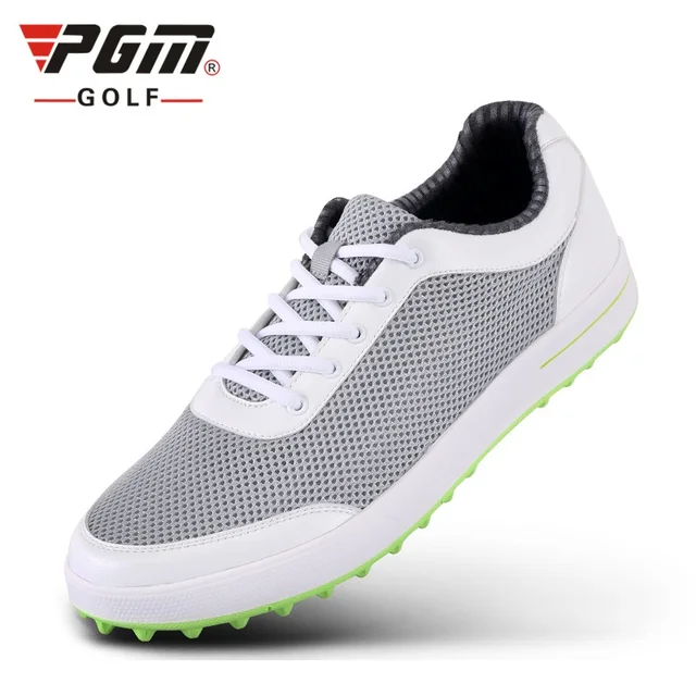 PGM Mens Golf Shoes Light Weight Breathable Athletic Shoes Outdoor Lace