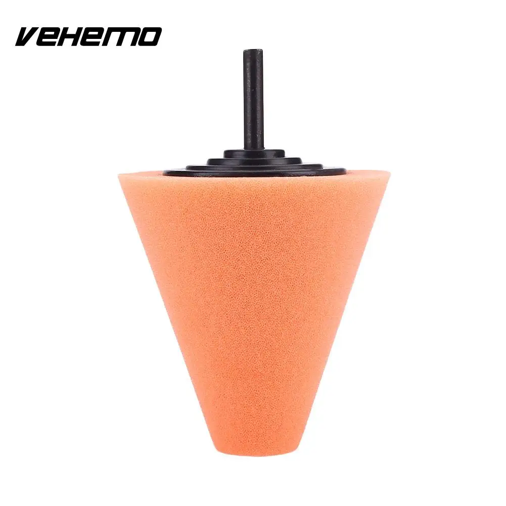 Cone Metal Polishing Buffing Sponge Pad Car Tire Tyre Wheel Hub Care