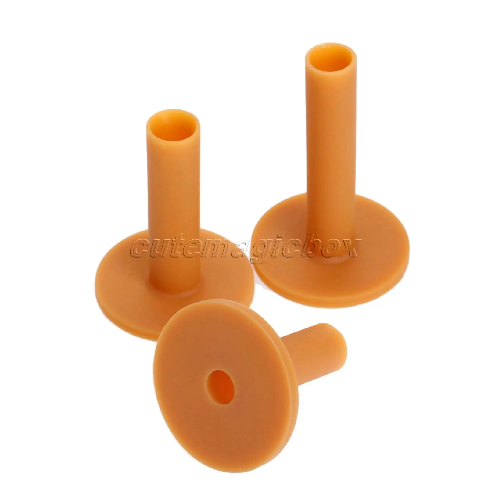 3Pcs /Pack Rubber Golf Tees Holder Golf Tee Range Driving Practice Mat 54mm/70mm/83mm Durable Golf Accessories Training Practice