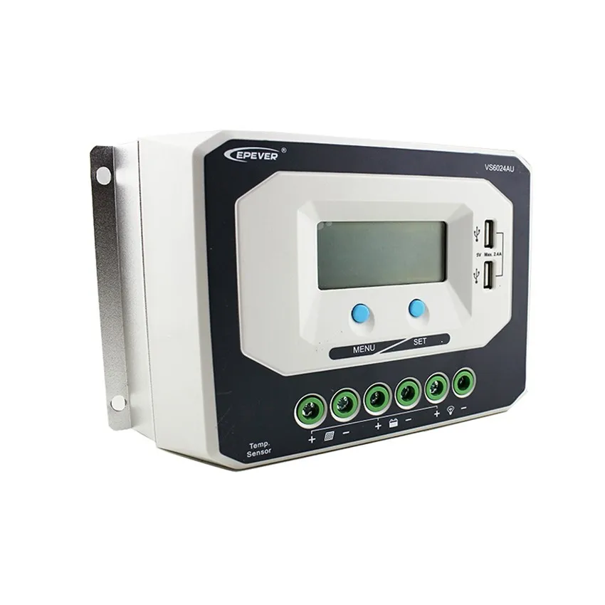 

EPSOLAR VS6024AU 60A 12V 24V EP EPEVER New Viewstar Solar Charge controller LCD display