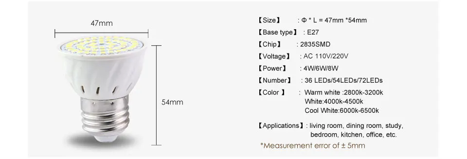 gu10 e27 mr16 led lamp spotlight (6)