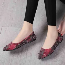 Модная женская обувь на плоской подошве; сезон весна-осень; с острым носком; в полоску; chaussures femme; женская обувь на плоской подошве; красивая обувь; zapatos mujer