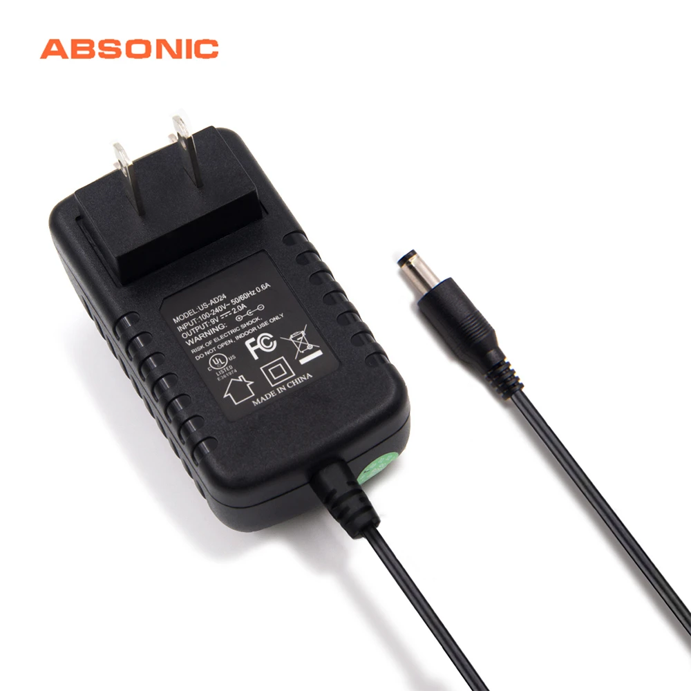 Absonic 1.5 M AD24 Iklan 24 Power Supply Adaptor Kompatibel untuk Brother P-touch Label Maker PT-D210 PT-D200 PT-1880 PT-2730 9V AC DC