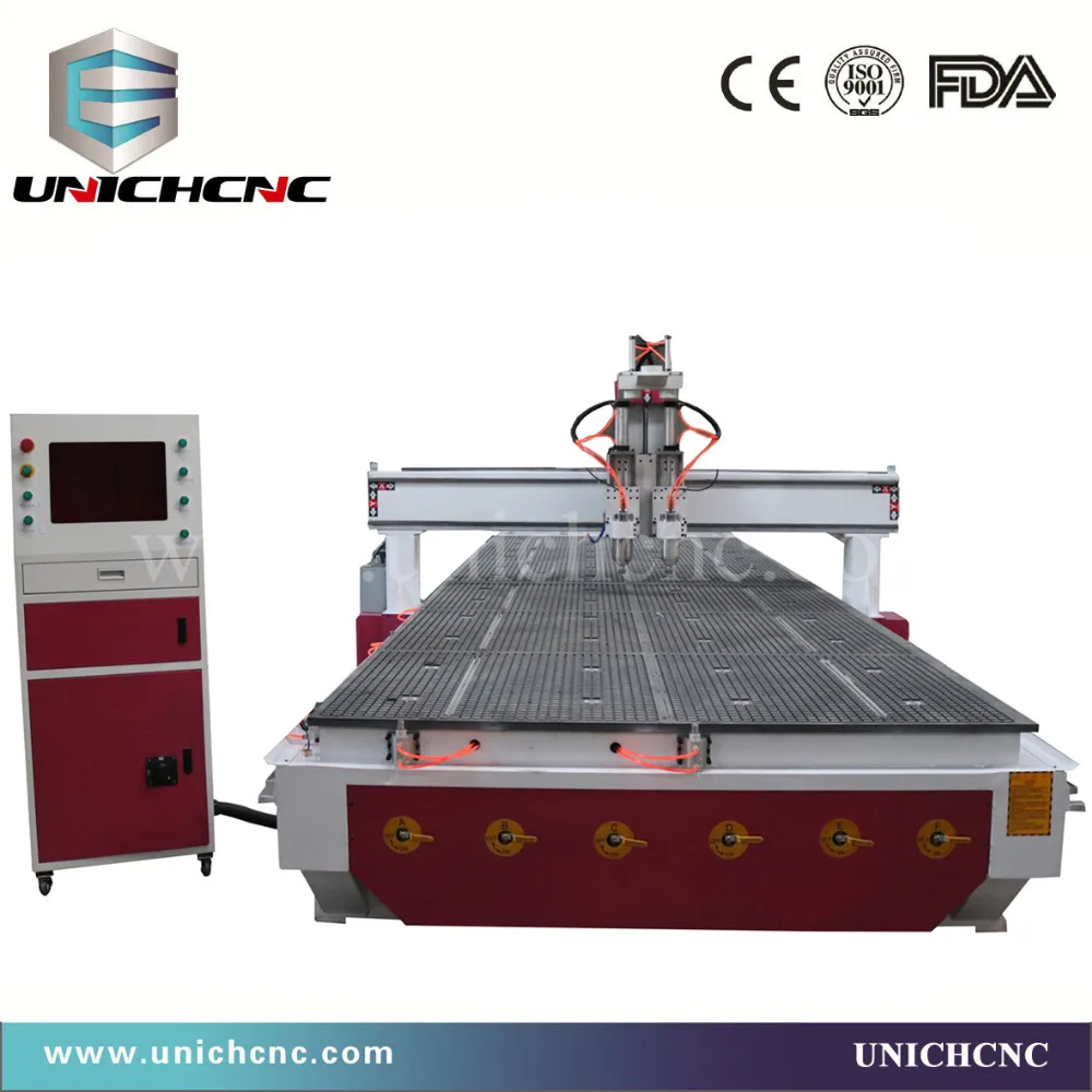 heavy structure 2000*6000mm furniture wood door cnc router machinein Wood Routers from Tools on