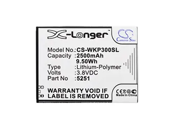 

Cameron Sino 2500mAh Battery 5251 for Wiko Pulp 3G, Pulp 4G, Rainbow Jam 4G, Robby