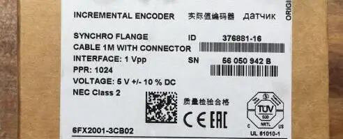 

new and original Encoder 6FX2001-3CB02