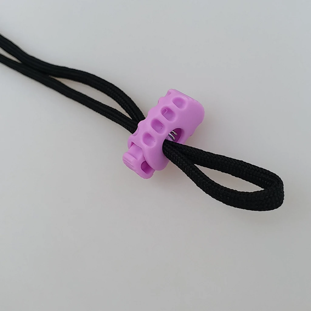 10pcs/set Ball Cord Lock Spring Stopper Toggles Clasp Stop Count Cord Locks for Drawstrings Crown Cord Lock End Stoppers 