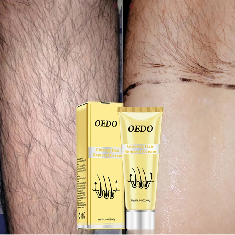 

Natural Skin Smooth Hair Removal Cream New Ginseng Painless Hair Removal Permanent Hair Removal Cream Depilatory Cream TSLM1