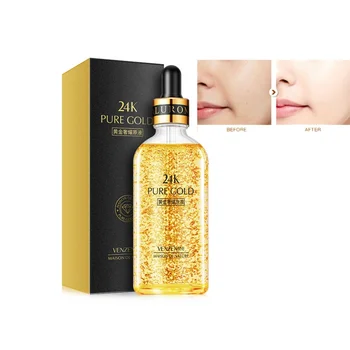 

24K Gold Face Serum Moisturizer Essence Cream Whitening Day Creams Anti Aging Anti Wrinkle Firming lift Skin Care