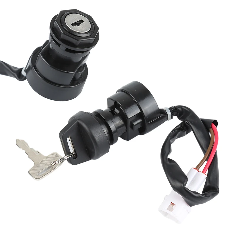 

1 set Ignition Key Switch Universal Motorcycle Contact Lock control lock 2 keys Motorcycle Accessories for YFM350 2002 2003 2004