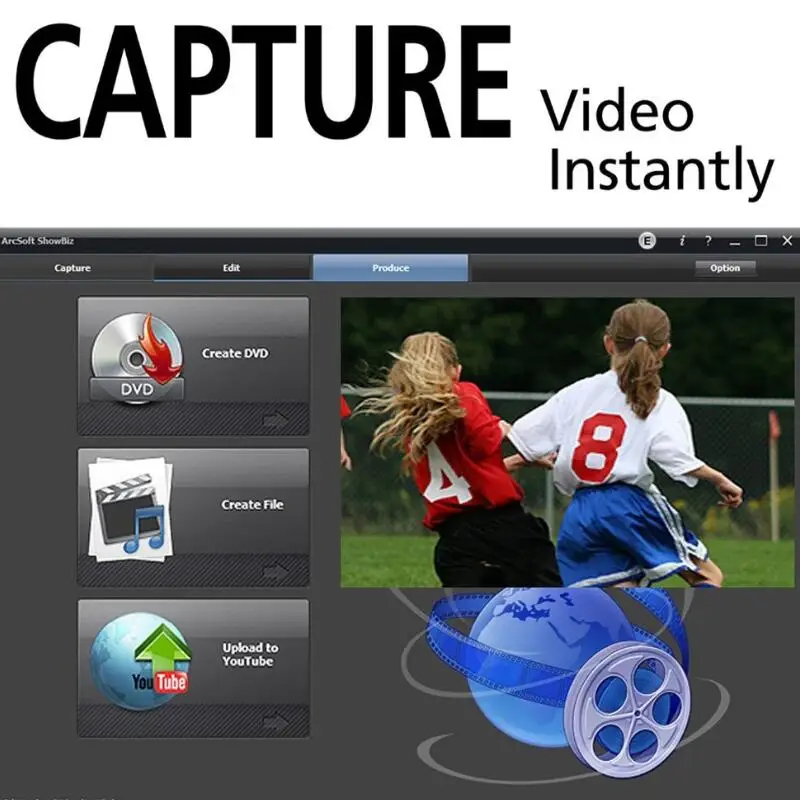 2018 Easycap USB 2.0 Easy Cap Video TV DVD VHS DVR Capture Adapter Easier Cap USB Video Capture Device support Win10