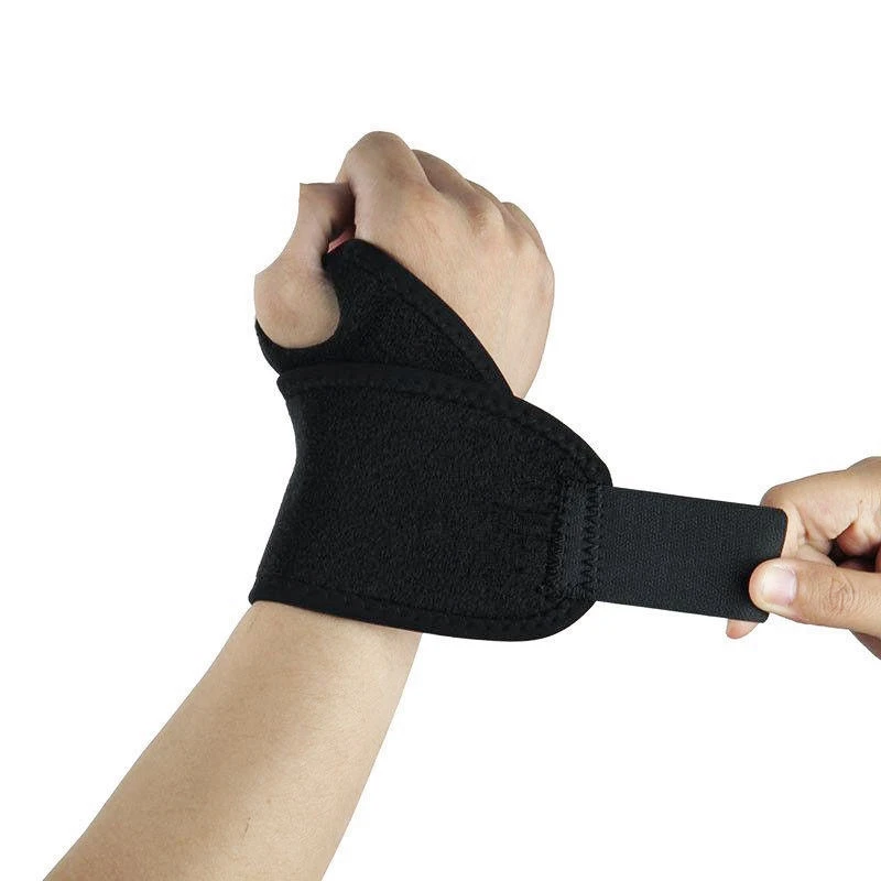 1 шт. Спортивный Браслет Регулируемый Запястье Защитная повязка Carpal боль