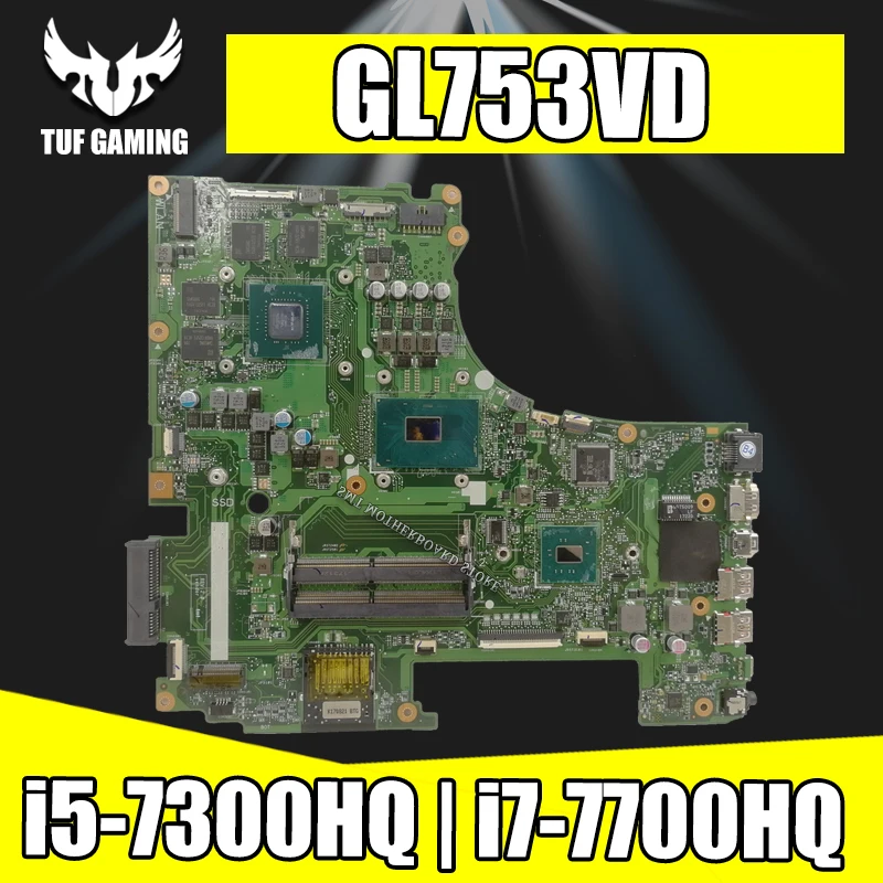 Обмен! Материнская плата GL753VD для For Asus GL753VE GL753V GL753 материнская ноутбука тест ОК