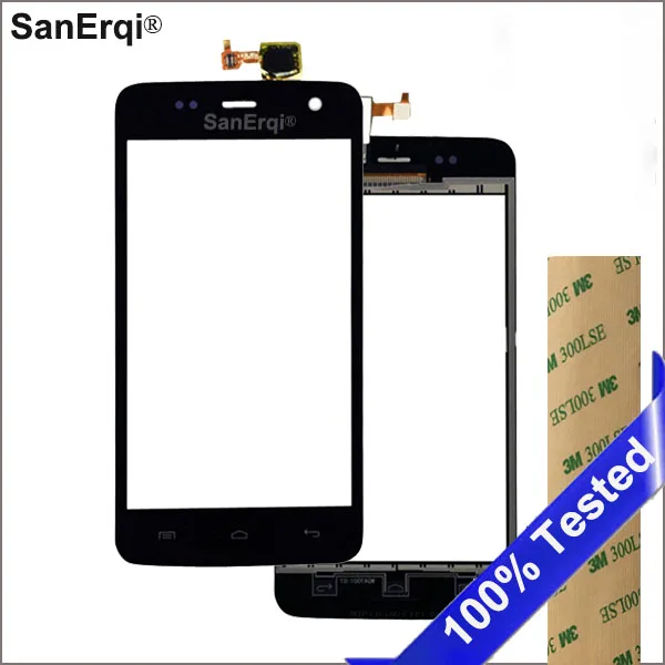 Sanerqi 4.7 дюйма панель для Micromax a106 Сенсорный экран планшета замена Фирменная Новинка Телефон Сенсор черный Цвет Инструменты