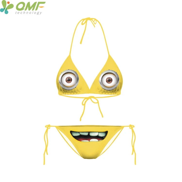 engraçado dos desenhos animados minions minions imprimir bikinis set