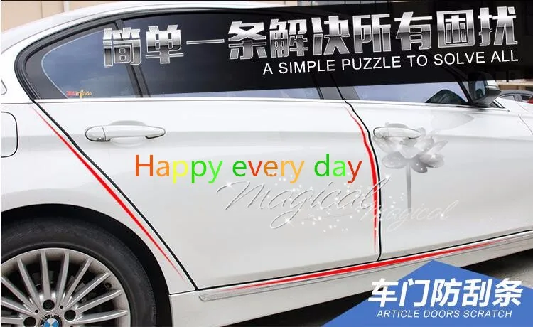 10 M Hot Stiker Mobil Pintu Perlindungan Karet Strip Untuk Nissan
