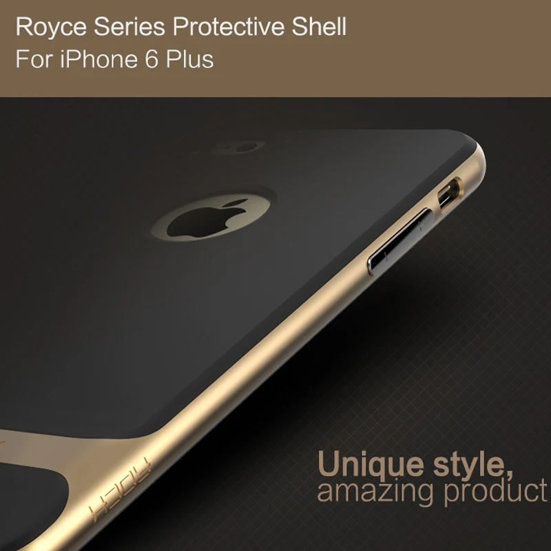 For iphone 6 6s case 4.7" & for plus 5.5 ROCK Royce PC +TPU ultra-thin Back Cover |
