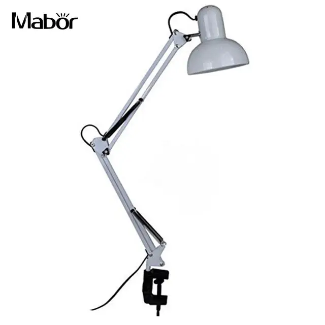 Mabor Swing Arm Bedside Lamp Desk Adjule Table Light E27 Mabor Swing Arm Bedside Lamp Desk Adjule Table Light E27 Led Switch Study Lights Drop