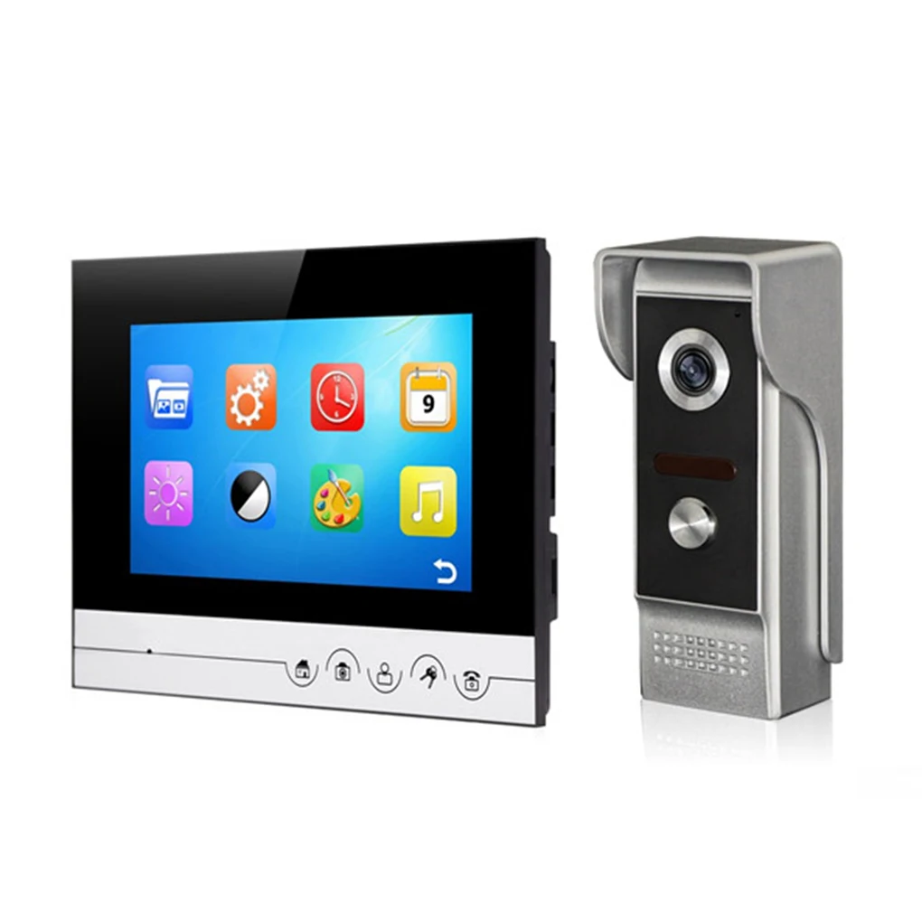 

Hot V70Rm/M4 Door Phone Intercom Doorbell IR Night Vision Camera Support TF Card Home Apartment Doorbell
