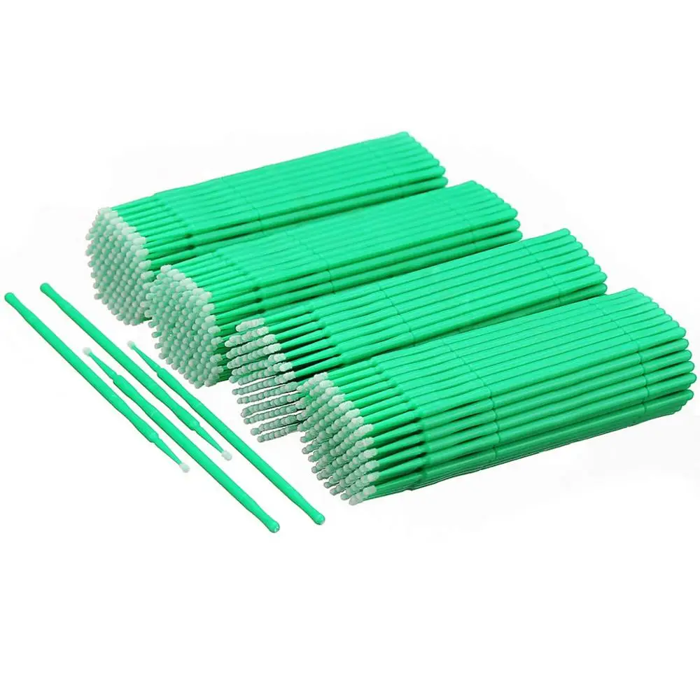

300pcs/pack Disposable Makeup Brushes Swab Microbrushes Eyelash Extension Tools Individual Lash Removing Tools Cotton Swab