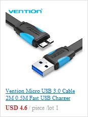 Vention Micro USB OTG кабель адаптер для Xiaomi Redmi Note 5 Micro USB разъем для samsung S6 планшет Android USB2.0 OTG адаптер