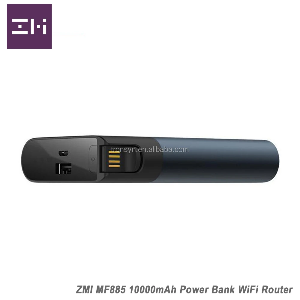 ZMI MF885 3g 4G power Bank WiFi маршрутизатор с аккумулятором 10000 мАч и поддержкой быстрой зарядки QC2.0