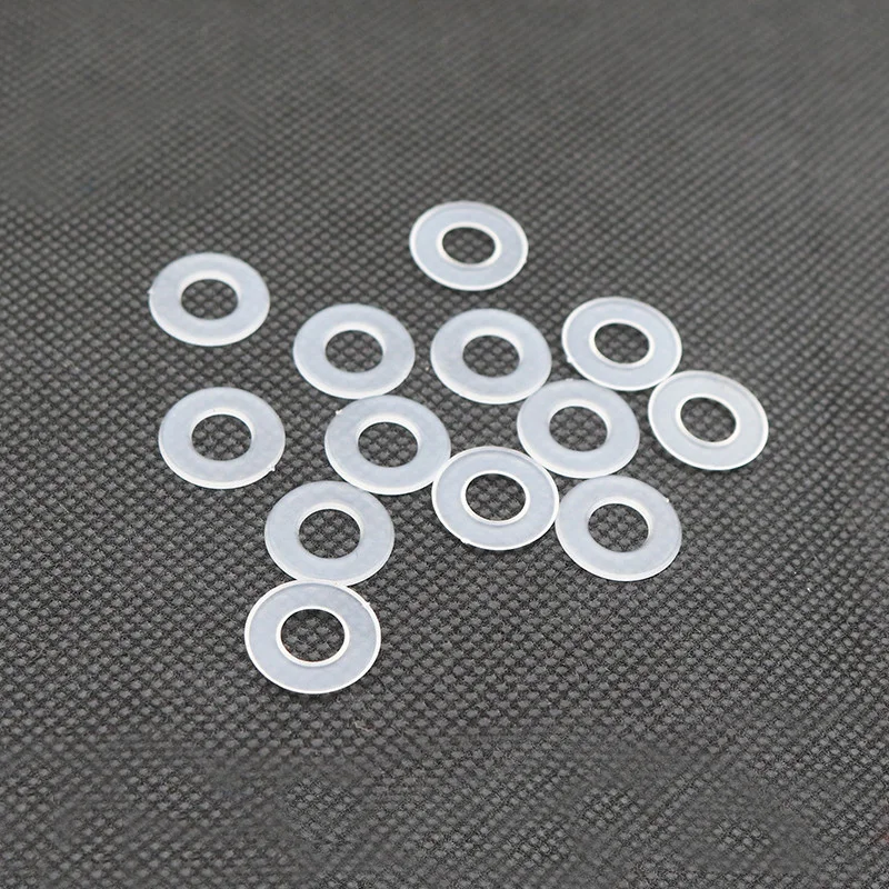 M3 M3.5 M4 M5 M6 M8 M10 M12-M20 Plastic PE Washers Insulate Transparent Clear 