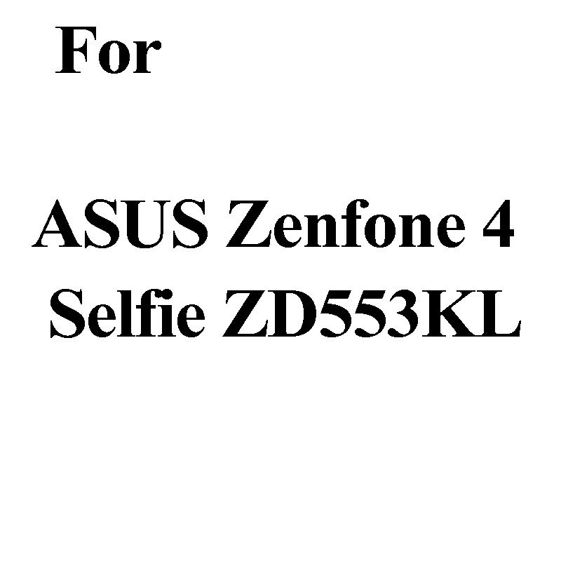 Защитное закаленное стекло для Asus Zenfone 4 Max ZC520KL ZC554KL полное покрытие защита экрана на 4 селфи ZD553KL Live ZB501KL - Цвет: For Asus ZD553KL