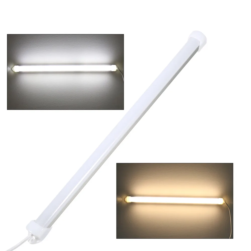 Portable USB 5V LED Strip Tube Lamp White Light Bulb Switch Dormitory Home Lighting Adjustable