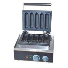 1PC Hot sale 220v 110V hot dog machine French sausage maker Lolly Waffle maker