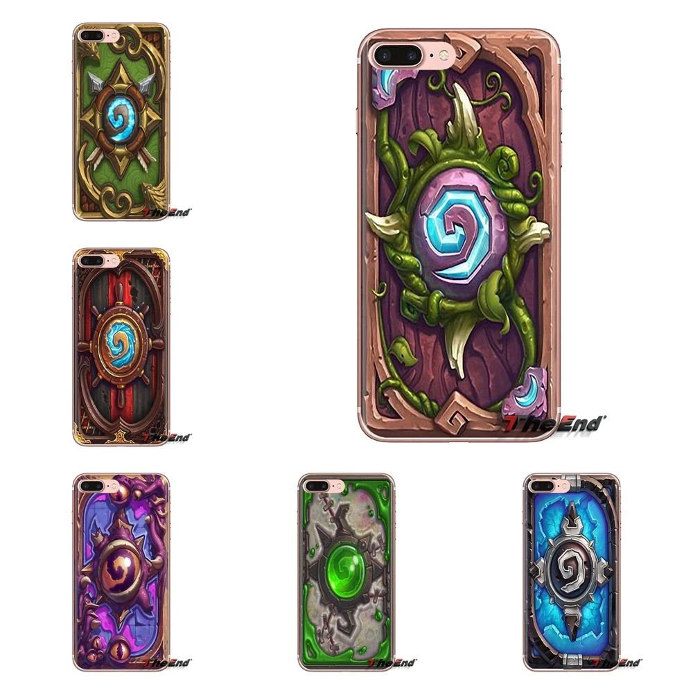 Silicone Skin Case Hearthstone Heroes of Warcraft Logo For Samsung Galaxy J1 J2 J3 J4 J5 J6 J7 J8 Plus 2018 Prime 2015 2016 2017 |