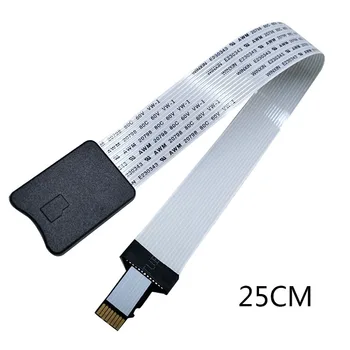 

Mini 25 48 62CM TF To Micro SD Card Flex Extension Cable Extender Adapter Reader for Car GPS Mobile