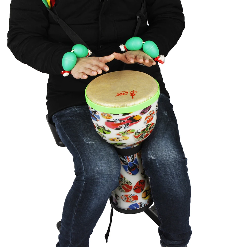 Портативный 8 &quotАфриканский барабан Djembe Bongo ручной ABS корпус дюймов полиэстер