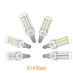 E27 светодиодный свет свечи, лампы 24 36 48 56 69 72 светодиодный s 220 В luces светодиодный decoracion светодиодный светильник e14 bombillas Теплый/люстры, белый