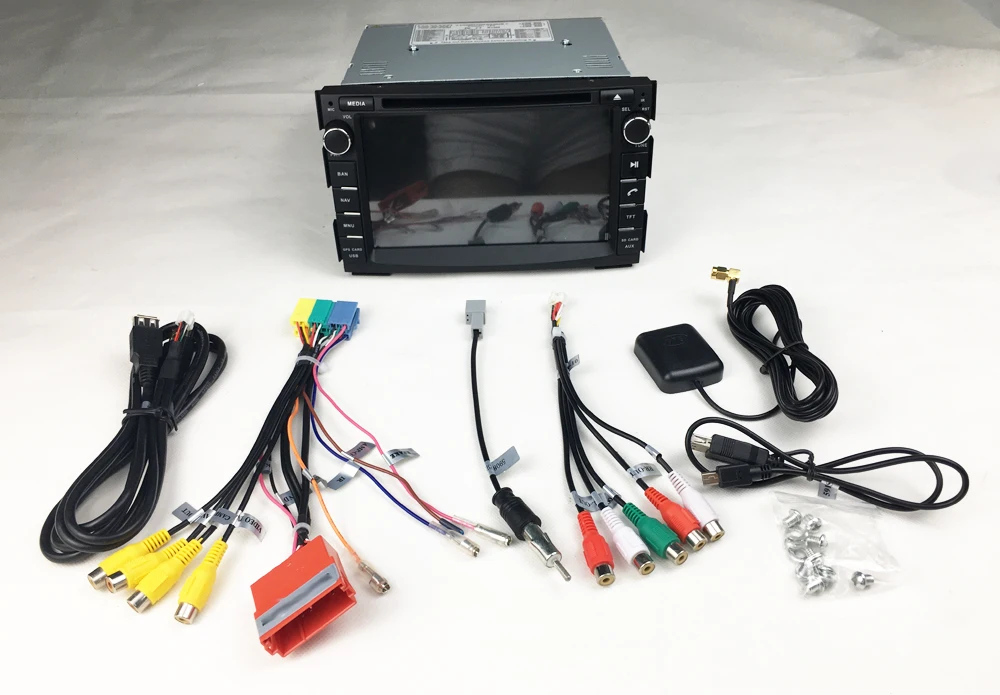 Best Krando Android 9.0 7" android car dvd player radio gps for kia ceed 2006-2012 navigation multimedia system WIFI 3G BT DAB+ 16