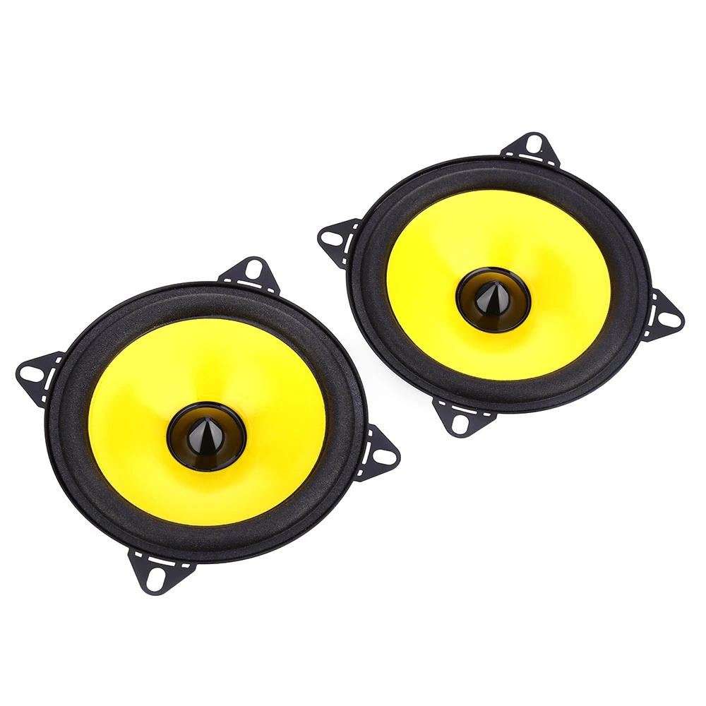 HOT Selling 2pcs 4 Inch 60W 2 Way Auto Car Coaxial Hifi Speaker Vehicle