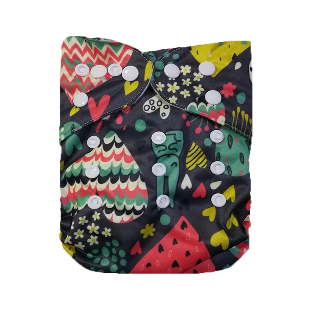 

LilBit 2018 New Arrival Baby Cloth Diaper Cover Waterproof Cartoon Fox Baby Washable Diapers Pocket Reusable Cloth Nappies
