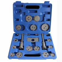 18 шт./компл. Универсальный Автомобильный дисковой тормозной суппорт ветер задний тормоз поршневой компрессор Набор инструментов для большинства автомобилей гараж инструменты для ремонта
