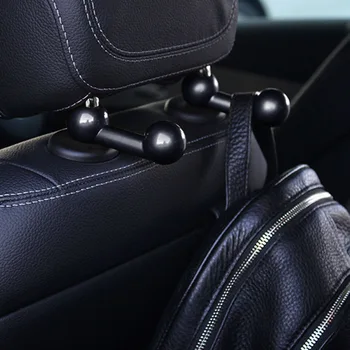

New Car Seat Back Headrest Hanging Storage Hooks for Cargo SUV Organizer Universal Auto Fastener & Clips Interior Accessories