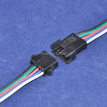 20 Pairs 5PIN Мужской и Женский JST Разъем Кабель Провод 15 см Длина Для 5050SMD RGBW или RGBWW СВЕТОДИОДНЫЕ Полосы