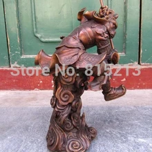 Bi0011836 Journey to the West "миф Бронза Медь Король Обезьян SunWukong Сунь у-конг Статуя