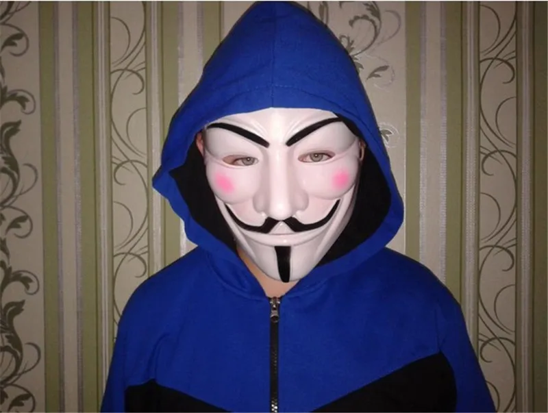 Вечерние Маски V для вендетты маска Anonymous Guy Fawkes маскарадный аксессуар для костюма для взрослых косплей маски для вечеринки