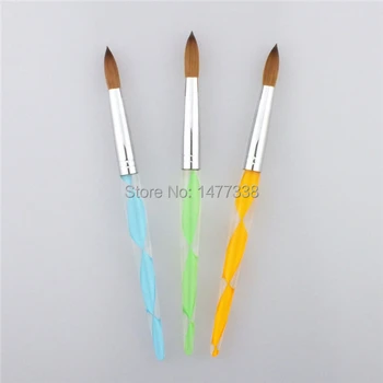 

Hot Sale! Factory Direct,SIZE 14 Nail Brush,100% Kolinsky Acrylic Nail Brush,Free Shipping