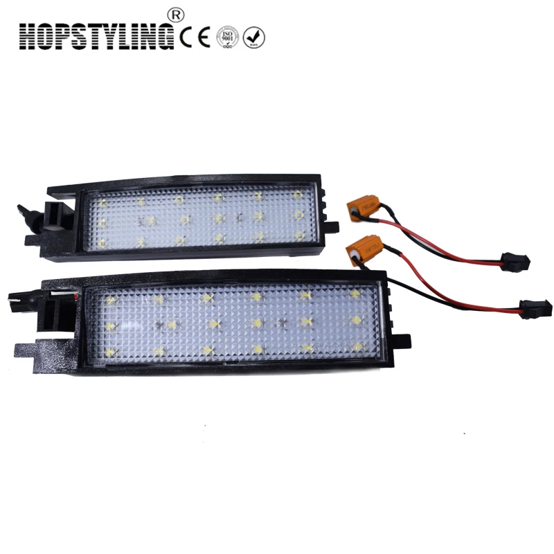 2 шт. 18SMD светодиодный номерной знак свет без ошибки для Toyota Auris RAV4 XA40 2013~ автомобильный аксессуар лампы